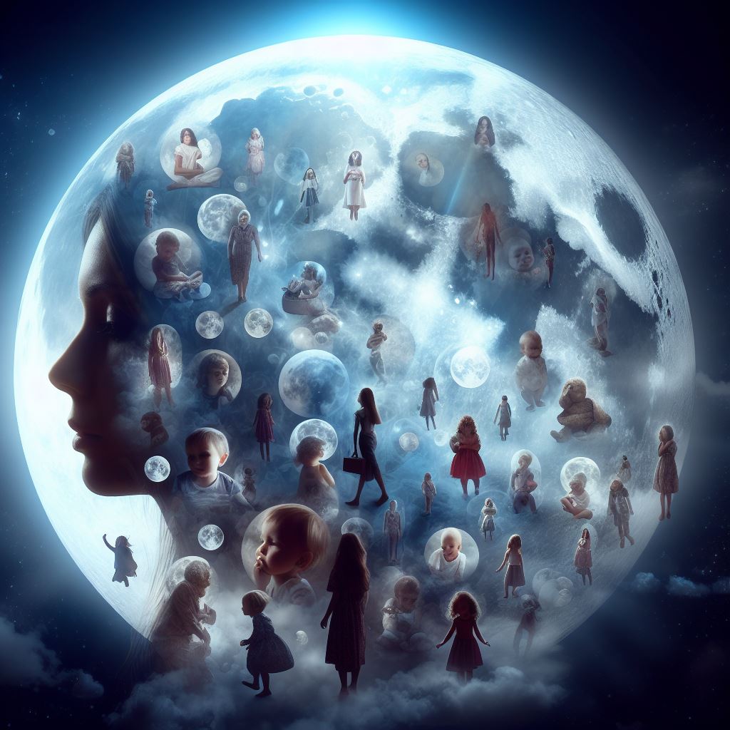 Qué significa la Luna en la Carta Natal, niña interior